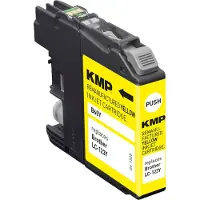 KMP Printtechnik AG 1525,4009 Patrone Brother LC-123Y 600 S. yellow remanufactured