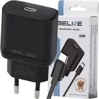Beline Charger 30W USB-C + USB-C cable, black
