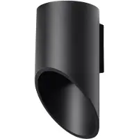 Sollux Applique PENNE 20 noir 1xG9 8W aluminium 20x12x10cm
