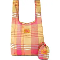 Oilily sac shopper Toto Folding Tote Penelope Check Warm Olive multicolore