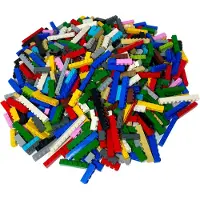 LEGO Briques à une rangée de couleurs NOUVEAU ! Quantité 100x - chaque mélange est composé individuellement
