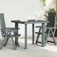 Prolenta Maison Exclusive - Table de jardin verte, 80x75x72 cm, en plastique