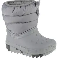 Crocs Bottes de neige 'Classic Neo Puff Boot Toddler' gris