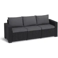 Allibert by KETER Loungesofa California 3-seater