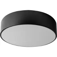 Toolight Lampe 30cm Ronde Black APP640-3C