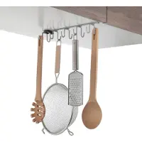 Metaltex 364930000 My-Hooks Multi-support 6 x 25 x 6 cm Polytherm / économiseur d'espace