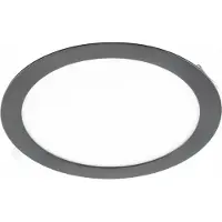 GTV Luminaire LED ORIS PLUS, downlight, 19 W, noir, 3000 K, 1520 lm, AC 220-240 V, encastré