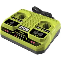 Ryobi Chargeur rapide 2 ports RC18240 18 V ONE+ 2 A / 4 A