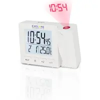 Explore Scientific RDP1001WHT Réveil Réveil numérique blanc