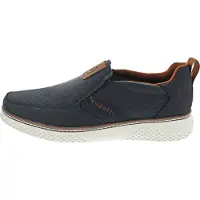 Bugatti Dexter, chaussures pour hommes, modèle pantoufle, couleur bleu, pour un usage décontracté