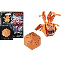 Hasbro , Cube avec cheville, transformable en tyrannoeil Beholder Dungeons & Dragons Dicelings, jaune