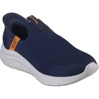 SKECHERS Kinder Slip-On ULTRA FLEX 3.0 SMOOTH STEP bleu, taille 27 (403844L)