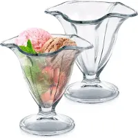 Koopman Coupe de glace à dessert COUPLE, 2 x 150 ml