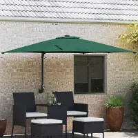 Prolenta Maison Exclusive - Parasol de jardin, dimensions 248,5 x 247,5 x 160 cm, en polyester et acier