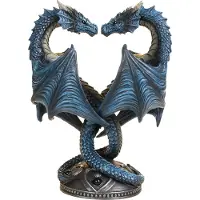 Nemesis Now wiecznik Smok Serce 23 cm Anne Stokes, rcznie malowany, ywica