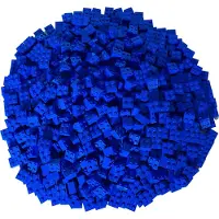 LEGO 2x2 briques bleu - 3003 NOUVEAU Quantité 50x