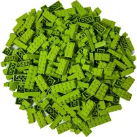 LEGO Briques surélevées Citron vert NOUVEAU Quantité 50x - Chaque mélange est composé individuellement