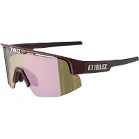Bliz Sonnenbrille Matrix Small mat burgundy brown&rose mirror