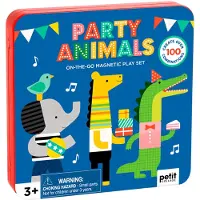 Sonstige Verlage Petit Collage Livre magnétique Animal Party