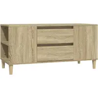 vidaXL Armoire TV Chêne Sonoma 102x44,5x50 cm Bois composite