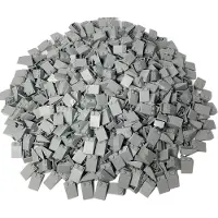 LEGO 3x2 Tuiles Gris clair pour toit - 3298 NOUVEAU ! Quantité 25x