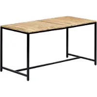 Prolenta Maison Exclusive - Table à manger 140 x 70 x 75 cm en bois de manguier brut
