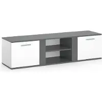 Vicco Meuble tv Novelli Anthracite 155x41cm, Model 32096