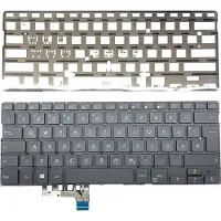 T-ProTek FRANÇAIS - Clavier noir avec éclairage compatible avec Asus ZenBook 13 UX331UN