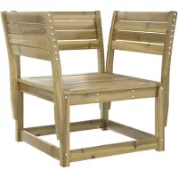 Syfax Chaise de jardin bois de pin imprégné