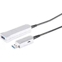 Diverse USB forlængerkabel optisk 5Gbps - 15m
