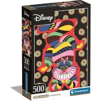 Clementoni Puzzle CLE 500 Compact Le chat du Cheshire 35533