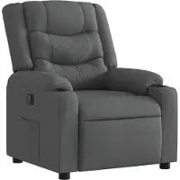 Sonstiges Fauteuil inclinable Gris foncé Tissu