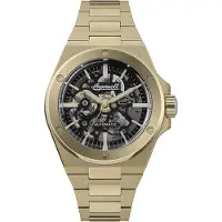 Ingersoll Hommes Montre analogique Fashion en acier inoxydable Montre IPG or UIN15001