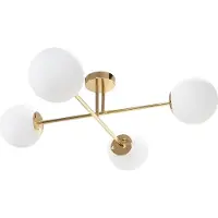 Toolight Lampe APP1248-4CP Gold