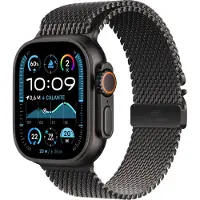 Apple Watch Ultra 2 OLED 49 mm Numérique 410 x 502 pixels Écran tactile 4G Noir Wifi GPS (satellite)