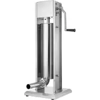 Zelsius Embossoir à saucisses professionnel , 7 litres, embossoir à saucisses en acier inoxydable
