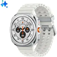 Samsung Galaxy Watch Ultra 3,81 cm (1.5") AMOLED 47 mm Numérique 480 x 480 pixels Écran tactile 4G Blanc Wifi GPS (satellite)