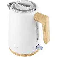 Lafe Bouilloire électrique 2200W capacité 1,7l blanc Scandi