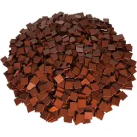 LEGO 2x2 Carreaux Marron Rouge - 3068b NOUVEAU Quantité 25x