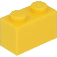 LEGO 100 pièces 3004 Brick 1x2 Part Basic Bricks 100 Jaune