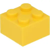 LEGO Briques 2x2 Jaune - 3003 NOUVEAU Quantité 500x