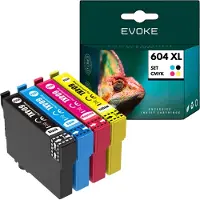 Evoke Cartouches pour Epson 604 XL ️️ XP 2200 2205 3200 3205 4200 4205 ️