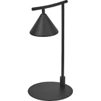 Ledvance DECOR Lampe de table Fuji en métal noir, de 5W, offre une option d'éclairage élégante pour la maison moderne, ampoules non incluses