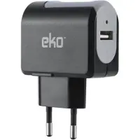 EKO , Chargeur secteur USB universel 1A, noir