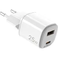 Ginza.se Chargeur domestique USB-A + USB-C 25 W