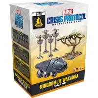 Atomic Mass Games Marvel : Crisis Protocol - Kingdom of Wakanda Terrain Pack (Kit de terrain du royaume du Wakanda)