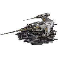 Iron Studios Le livre de Boba Fett Demi Art Scale Statue 1/20 Mando's N-1 Starfighter 60 cm