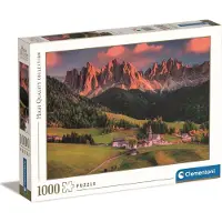 Clementoni Puzzle 1000 HQ Dolomites magiques