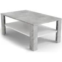 Vicco Table basse Béton 100x60cm, Model 26886
