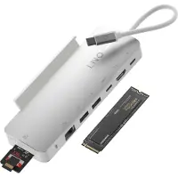 LINQ Lq49091ps Docking Station Argenté